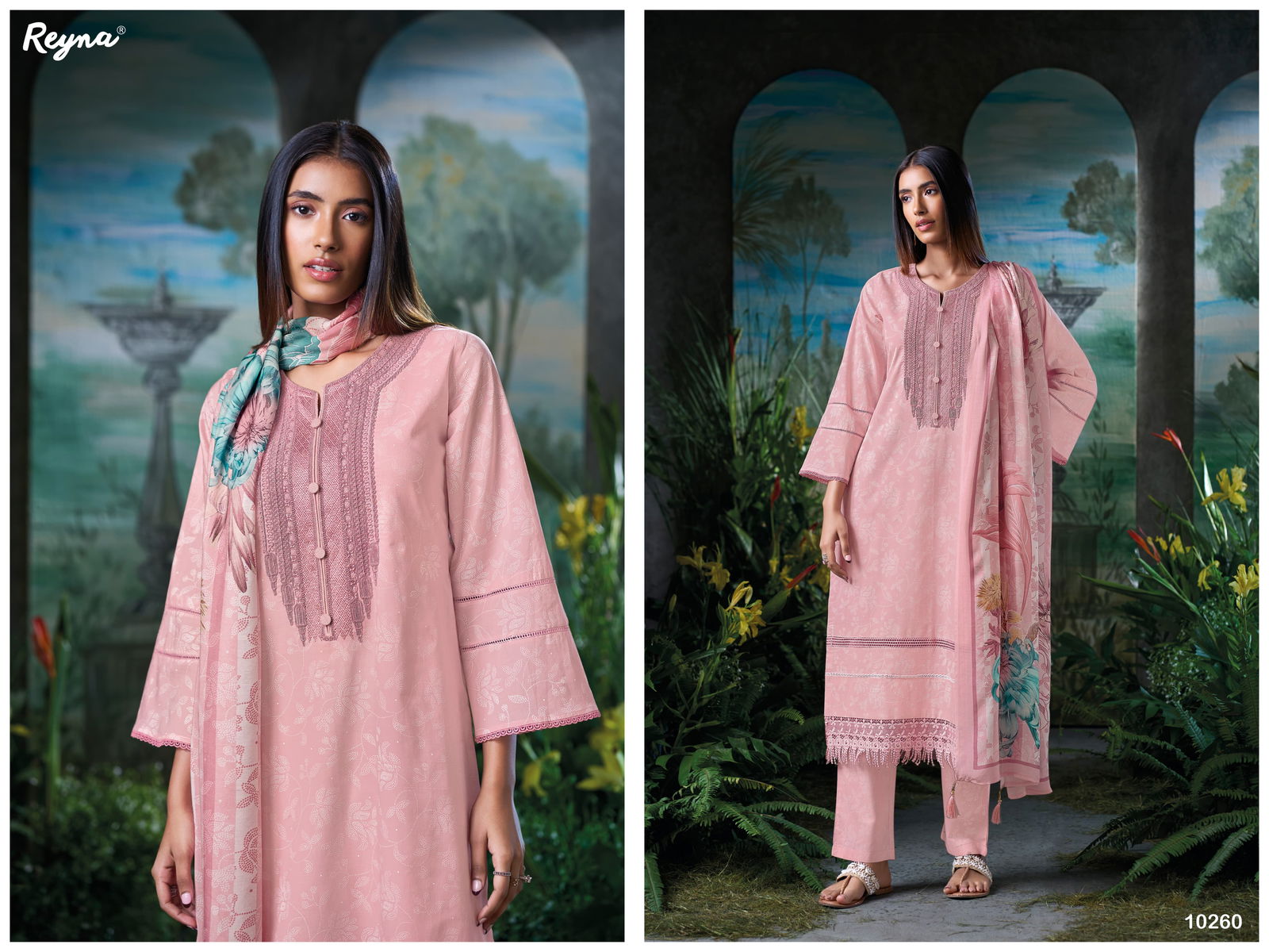 Alesha By Reyna Cotton Block Printed Dress Material Wholesale Price In Surat